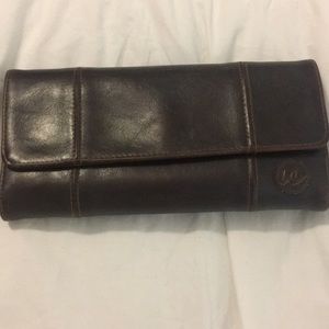 Liz Claiborne Brown weathered Wallet